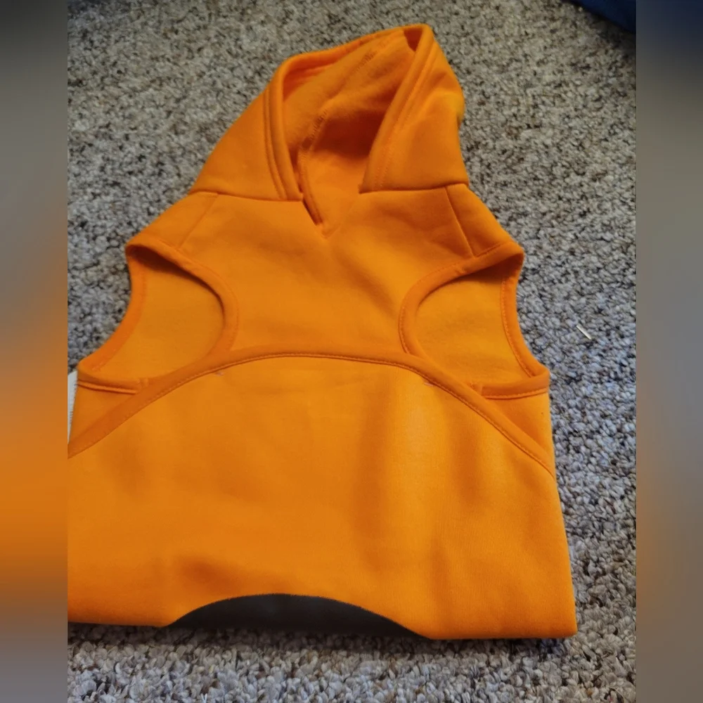 Orange Pumpkin Hoodie Costume‎ for Dogs Size XL NWT